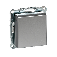 Schneider Electric. МЕХ. РОЗЕТКИ SHUKO С КРЫШКОЙ АЛЮМИНИЙ - Merten System M - MTN2311-0460