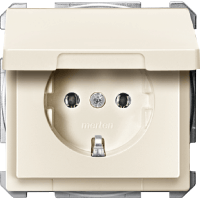 Schneider Electric. МЕХ-М РОЗЕТКИ С КРЫШК, БЕЖ - Merten Antique/Artec - MTN2311-4044