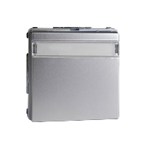 Schneider Electric. МЕХ-М РОЗЕТКИ С КРЫШК. И ПОЛЕМ ДЛЯ НАД. - Merten Aquadesign - MTN2312-7260