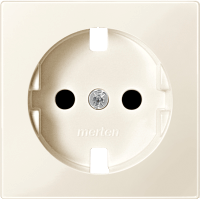Schneider Electric. ЦЕНТР.ПЛАТА Д/МЕХ.РОЗ.SCHUKO БЕЖЕВЫЙ - Merten System M - MTN2330-0344