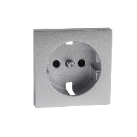Schneider Electric. ЦЕНТР.ПЛАТА Д/МЕХ.РОЗ.SCHUKO АЛЮМ - Merten System M - MTN2330-0460
