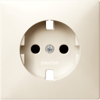 Schneider Electric. ЦЕНТР.ПЛАТА Д/МЕХ.РОЗ.SCHUKO БЕЖЕВЫЙ - Merten Antique/Artec - MTN2330-4044