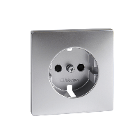 Schneider Electric. ЦЕНТР.ПЛАТА Д/МЕХ.РОЗ.SCHUKO АЛЮМ - Merten Antique/Artec - MTN2330-4060