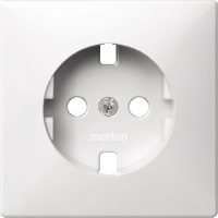 Schneider Electric. ЦЕНТ.ПЛ.Д/МЕХ.РОЗ.SCHUKO Б/УС.ЗАЩИТЫ БЕЛ - Merten Antique/Artec - MTN2331-4019