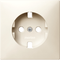 Schneider Electric. ЦЕНТ.ПЛ.Д/МЕХ.РОЗ.SCHUKO Б/УС.ЗАЩИТЫ БЕЖ - Merten Antique/Artec - MTN2331-4044