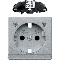 Schneider Electric. Ц.ПЛАТА С МОД.СВЕТ.ПОДСВ.Д/РОЗ.SCHUKO АЛ - Merten System M - MTN2334-0460