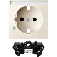Schneider Electric. Ц.ПЛ.С ПОЛ.Д/Н.И МОД.ЗАЩ.Д/Р.SCHUKO БЕЖ - Merten System M - MTN2335-0344