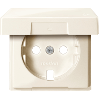 Schneider Electric. ЦЕНТР.ПЛАТА С КР.Д/МЕХ.РОЗ.SCHUKO БЕЖ - Merten System M - MTN2341-0344