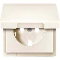 Schneider Electric. ЦЕНТР.ПЛАТА С КР.Д/МЕХ.РОЗ.SCHUKO БЕЖ - Merten Antique/Artec - MTN2341-4044