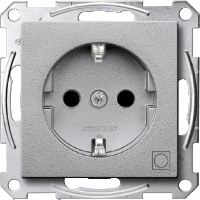Schneider Electric. МЕХ.РОЗ.SCHUKO «СУШИЛКА» АЛЮМ - Merten System M - MTN2351-0460