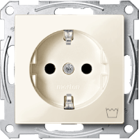 Schneider Electric. МЕХ.РОЗ.SCHUKO «СТИРАЛ.МАШИНА» БЕЖЕВЫЙ - Merten System M - MTN2352-0344