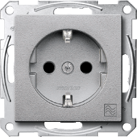 Schneider Electric. МЕХ.РОЗ.SCHUKO «МИКРОВОЛ.ПЕЧЬ» АЛЮМ - Merten System M - MTN2356-0460