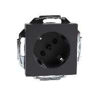 Schneider Electric. МЕХ. РОЗ. С/Ш З/К 45˚ - Merten System M - MTN2370-0414