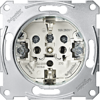 Schneider Electric. МЕХАНИЗМ РОЗЕТКИ SCHUKO - Merten System M - MTN2400-0000