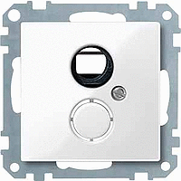 Schneider Electric. ОПОРНАЯ РАМА С ЦЕНТРАЛЬНОЙ ПЛАТОЙ ДЛЯ МЕХ. СОГЛАСНО DIN 41524,ПОЛЯРНО-БЕЛЫЙ БЛЕС - Merten System M - MTN290319