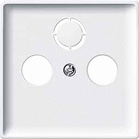 Schneider Electric. ЦЕНТР.ПЛАТА TV/FM Х2 Х3, БЕЛЫЙ - Merten Antique/Artec - MTN294119