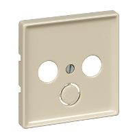 Schneider Electric. ЦЕНТР.ПЛАТА TV/FM Х2 Х3, БЕЖЕВЫЙ - Merten Antique/Artec - MTN294144
