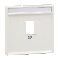 Schneider Electric. ЦЕНТР.ПЛАТА ДЛЯ ТЕЛЕКОМ. РОЗ., БЕЛЫЙ - Merten Antique/Artec - MTN297819