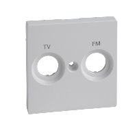 Schneider Electric. ЦЕНТ.ПЛАТА С МАРКИРОВКОЙ FM И TV АКТ.БЕЛ - Merten System M - MTN299925