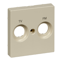 Schneider Electric. ЦЕНТ.ПЛАТА С МАРКИРОВКОЙ FM И TV - Merten System M - MTN299944