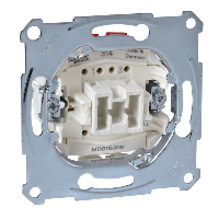 Schneider Electric. МЕХ-М ВЫКЛЮЧАТЕЛЯ ОДНОКЛАВИШНОГО, СХ.2 - Merten System M - MTN3112-0000