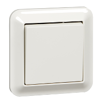 Schneider Electric. 1 клавишный пер-ль, бел - Merten System M - MTN3116-1219