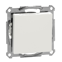 Schneider Electric. 1 клавишн пер-ль без рамки, M-TREND,бел - Merten System M - MTN3116-1319