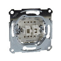 Schneider Electric. МЕХ-М ВЫКЛ. КНОП. ДВУХКЛАВИШНОГО,СХ.5 - Merten System M - MTN3155-0000