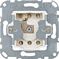 Schneider Electric. МЕХ. ВЫКЛ. УПРАВ. ЖАЛЮЗИ ПОВОРОТНЫЙ, 10А, 250В, С ФИКСАТОРОМ ПОЛОЖЕНИЯ, С ЗАМКОМ - Merten System M - MTN318501
