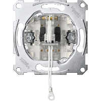 Schneider Electric. МЕХА.1-ПОЛЮС.ПЕРЕКЛ.НА 2 НАПРАВЛ.СО ШН. - Merten System M - MTN3186-0000