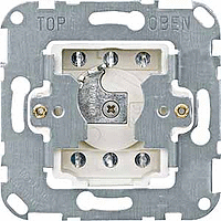 Schneider Electric. МЕХ. ВЫКЛ. УПРАВ. ЖАЛЮЗИ ПОВОРОТНЫЙ, 10А, 250В, С ЗАМКОМ - Merten System M - MTN318901