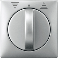 Schneider Electric. ЦЕНТР. ПЛАТА ВЫКЛ. УПРАВ. ЖАЛЮЗИ ПОВОРОТНОГО, SYSTEM DESIGN, ЦВЕТ АЛЮМИНИЙ - Merten Antique/Artec - MTN319260