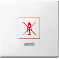 Schneider Electric. КЛАВИША С ОКОШ.Д/СВ.ИНД.«НАГРЕВАТЕЛЬ»БЕЛ - Merten System M - MTN3307-0319