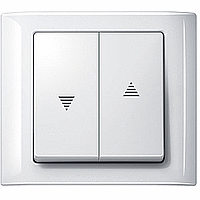 Schneider Electric. КЛАВИША ДЛЯ ВЫК-ЛЕЙ РОЛЬСТАВНЕЙ - Merten Aquadesign - MTN343419