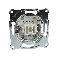 Schneider Electric. МЕХ. ПЕРЕКЛ-ЛЯ С ПОДСВЕТКОЙ, 16 АХ - Merten System M - MTN3636-0000