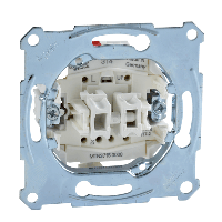 Schneider Electric. МЕХ-М ВЫКЛ. ДВУХКЛАВИШНОГО ДЛЯ ЖАЛЮЗИ - Merten System M - MTN3715-0000