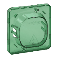 Schneider Electric. КРЫШКА Д/ЗАЩИТЫ ВЫКЛ.И РОЗ.ОТ ЗАГРЯЗ.ЗЕЛ - Merten System M - MTN3900-0000