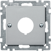 Schneider Electric. ЦЕНТР. ПЛАТА КОМАНДНЫХ УСТРОЙСТВ, SYSTEM M, ЦВЕТ АЛЮМИНИЙ - Merten System M - MTN393960