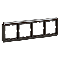 Schneider Electric. Х4, Антик, корич. пластик - Merten Antique/Artec - MTN4040-4715