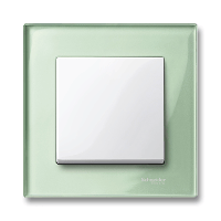 Schneider Electric. РАМККА СТЕКЛЯН.1-МЕСТНАЯ ИЗУМРУД - Merten System M - MTN404104
