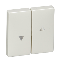 Schneider Electric. КЛАВИША Х2 ДЛЯ ЖАЛЮЗИ, БЕЛЫЙ - Merten Antique/Artec - MTN411519
