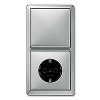 Schneider Electric. КЛАВИША Х1, СТАЛЬ - Merten Antique/Artec - MTN412146