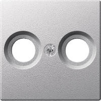 Schneider Electric. Ц ПЛАТА АНТЕН РОЗЕТКИ 2 ОТВЕРСТИЯ - Merten System M - MTN4122-0460