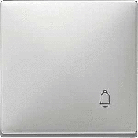 Schneider Electric. КЛАВИША С МАРКИРОВКОЙ «ЗВОНОК» СТАЛЬ - Merten Antique/Artec - MTN412846