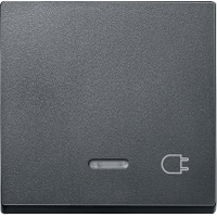 Schneider Electric. КЛАВИША С СВЕТ. ИНДИК., "ГНЕЗДО" - Merten System M - MTN431714