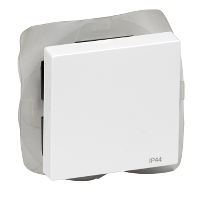 Schneider Electric. КЛАВ. ВЫКЛ.. IP 44,АКТИВНО БЕЛЫЙ - Merten System M - MTN432025