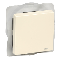Schneider Electric. КЛАВИША X1, IP44, БЕЖЕВЫЙ - Merten System M - MTN432044