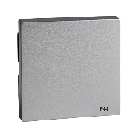 Schneider Electric. КЛАВИША X1 IP44, АЛЮМИНИЙ - Merten System M - MTN433060