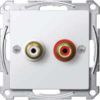 Schneider Electric. МЕХАНИЗМ АУДИОРОЗЕТКИ - Merten System M - MTN4350-0319
