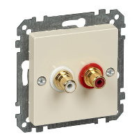 Schneider Electric. МЕХАНИЗМ АУДИОРОЗЕТКИ - Merten System M - MTN4350-0344